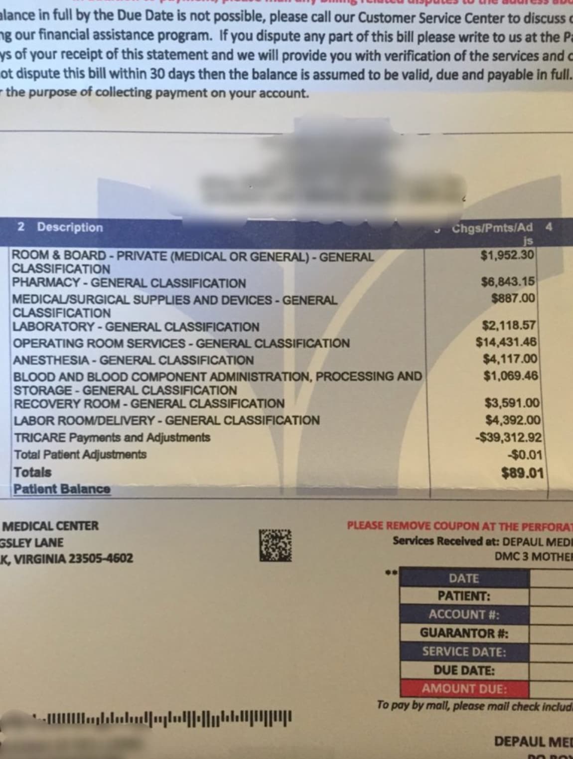 screenshot - alance in full by the Due Date is not possible, please call our Customer Service Center to discuss mg our financial assistance program. If you dispute any part of this bill please write to us at the P ys of your receipt of this statement and 